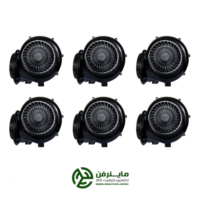 فن حلزونی بلبرینگ ژاپنی 2100 دور